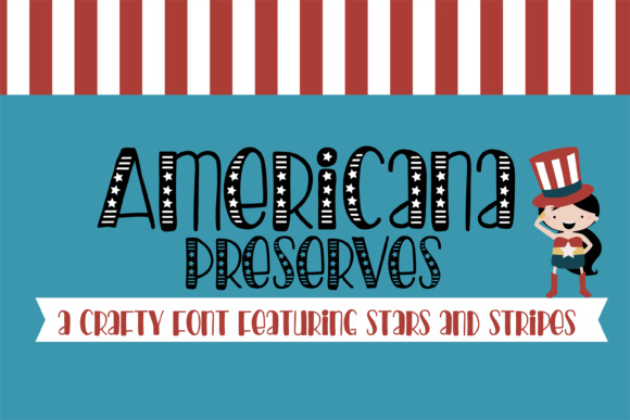 Americana Preserves Font Poster 1