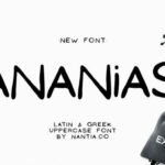 Ananias Font Poster 1