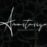 Anastasiya Font Poster 1