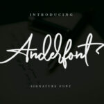 Ander Font Poster 1