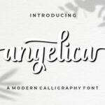 Angelica Font Poster 1