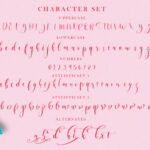 Angelina Font Poster 7