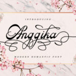 Anggika Font Poster 1