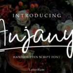 Anjany Font Poster 1