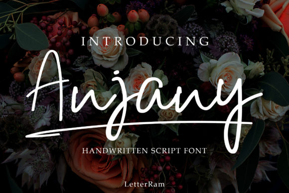 Anjany Font Poster 1