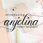 Anjelina Font Poster 1