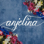 Anjelina Font Poster 4