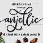 Anjellic Duo Font Poster 1