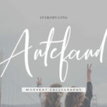 Antefand Font Poster 1