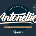 Antonellie Font Poster 1