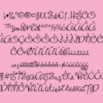 Aphrodisiac Font Poster 2