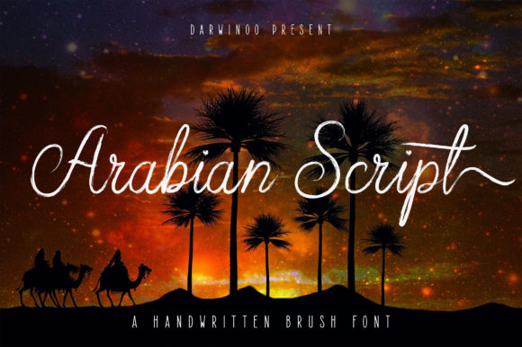 Arabian Script Font