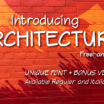 Architecture Font Poster 1