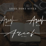 Arial Font Poster 8