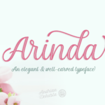 Arinda Font Poster 1