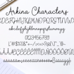 Arkina Duo Font Poster 6