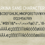 Arkina Duo Font Poster 7