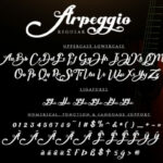 Arpeggio Duo Font Poster 9