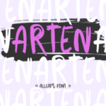 Arten Font Poster 1