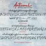 Artisoul Font Poster 10