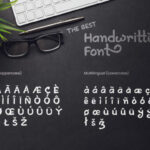 Artless Font Poster 8