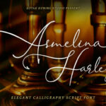 Asmelina Harley Font Poster 1