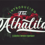 Athalita Font Poster 3