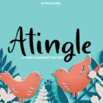 Atingle Font Poster 1