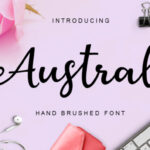 Austral Font Poster 1