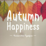 Autumn Happiness Font Poster 1