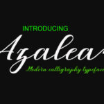 Azalea Font Poster 1