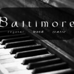 Baltimore Font Poster 1