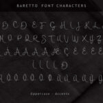 Baretto Font Poster 6