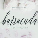 Barracuda Script Font Poster 1