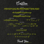 Bastian Font Poster 3