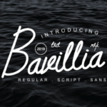 Bavillia Font Poster 1