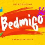 Bedmifo Font Poster 1