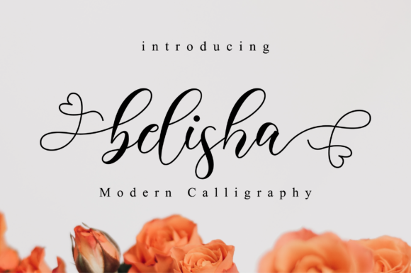 Belisha Font Poster 1