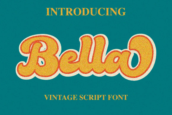 Bella Font Poster 1