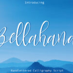 Bellahana Font Poster 1