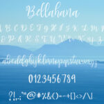 Bellahana Font Poster 9