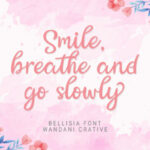 Bellisia Font Poster 2