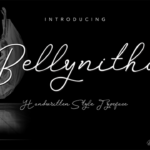 Bellynitha Font Poster 1