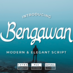 Bengawan Font Poster 1