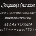 Bengawan Font Poster 2