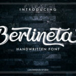 Berlineta Font Poster 1