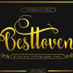 Besttoven Font Poster 1