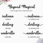 Beyond Magical Font Poster 4