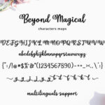 Beyond Magical Font Poster 5