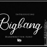 Bigbang Font Poster 1